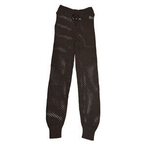 Shondel Crochet Pants in Black